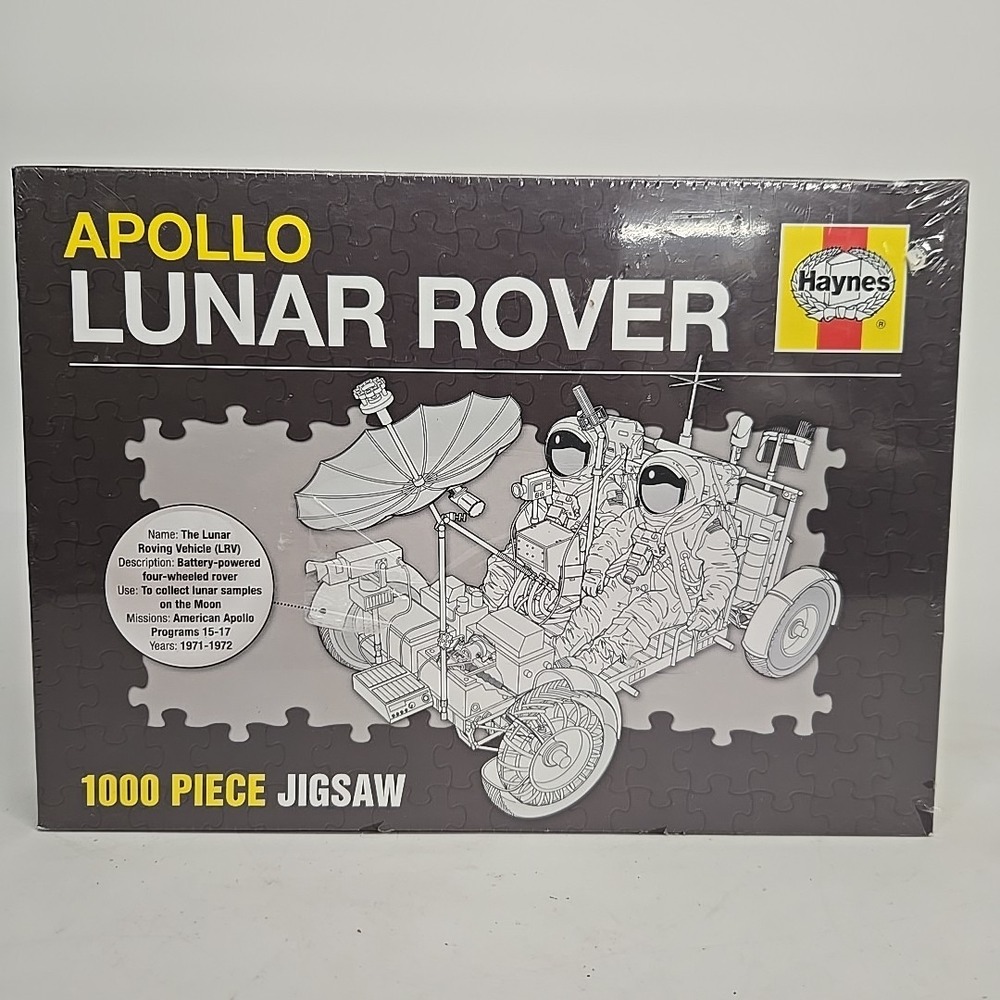 Apollo Lunar Rover 1000 Piece Jigsaw Puzzle By Haynes Sealed‎ Vehicle Space